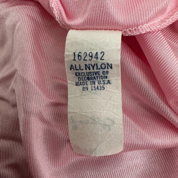 Vintage 60s Gilead Romantic Pink Lace Robe / Negligee Size S - Picture 12 of 12